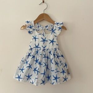 ELEANOR ROSE EUC Starfish Open Back Summer Dress